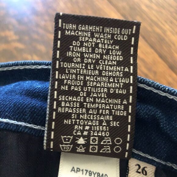 7 For All Mankind Roxanne Medium Wash Jeans - Picture 7 of 11